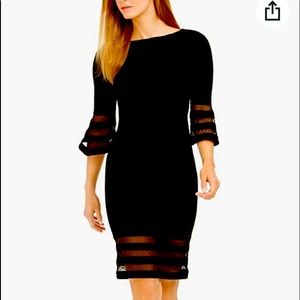 Calvin Klein Black Dress.  Excellent Condition worn once. Size 10